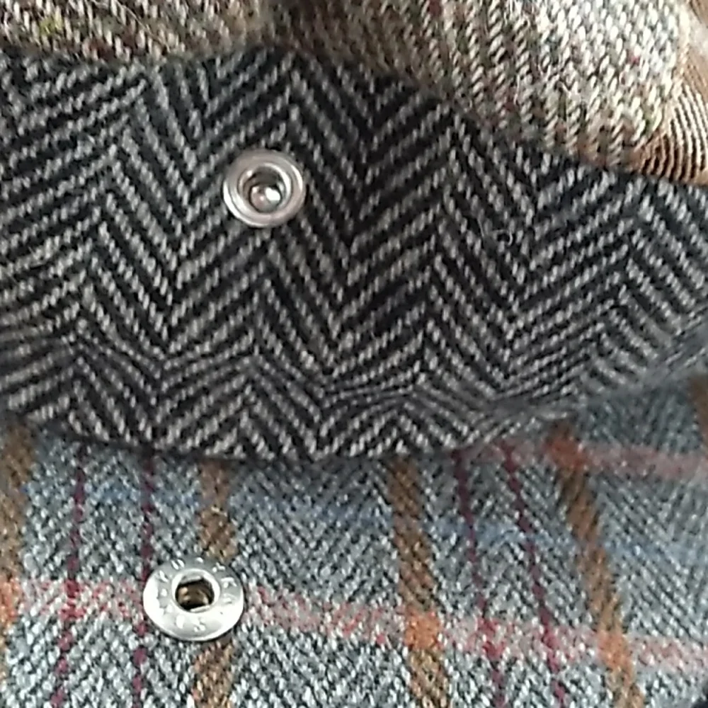 🗞️  Orvis Vintage HERRINGBONE GATSBY TWEED CAP Unisex WOOL NEWS BOY